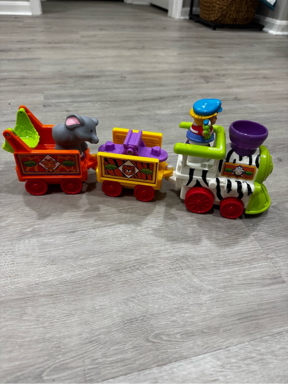 Fischer Price Little People Colorful Animal Train Set